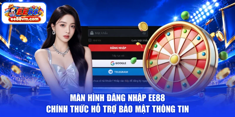 Màn hình đăng nhập EE88 chính thức hỗ trợ bảo mật thông tin